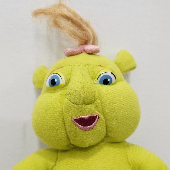 Shrek The Third SET OF 2 Baby Ogre Felicia Plush Doll DreamWorks Nanco Green - Picture 3 of 14
